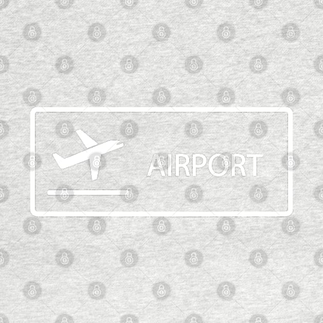 Airport Sign by Jetmike